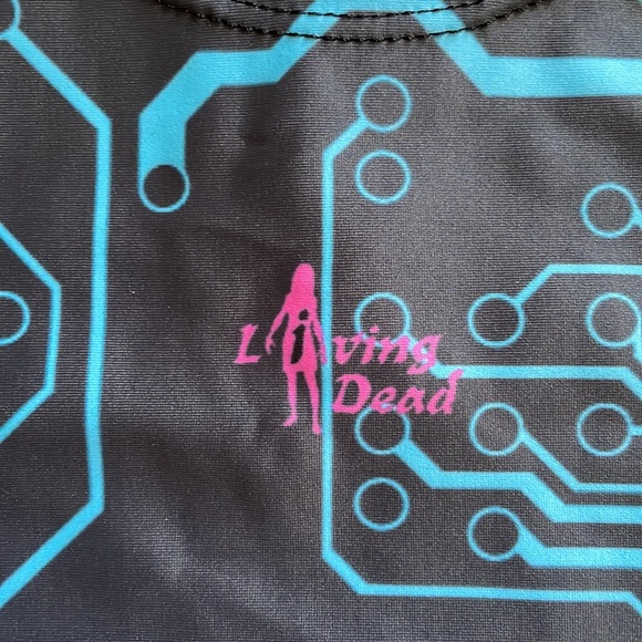 Living Dead Clothing cap sleeve bodysuit - Picture 4 of 4